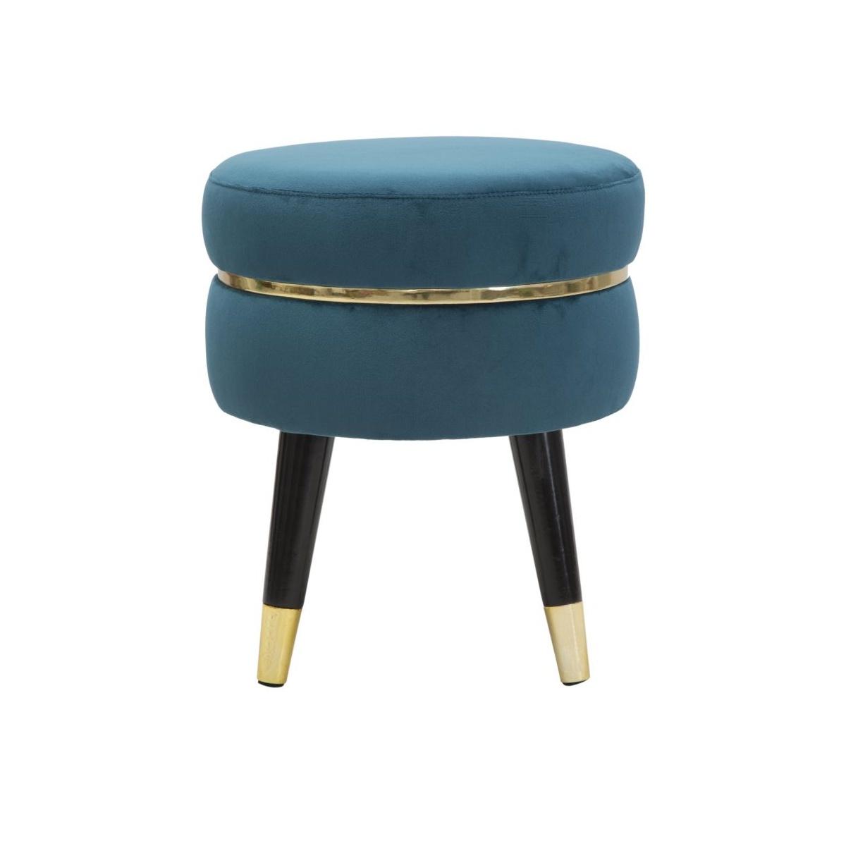 Sgabello paris ottanio gold