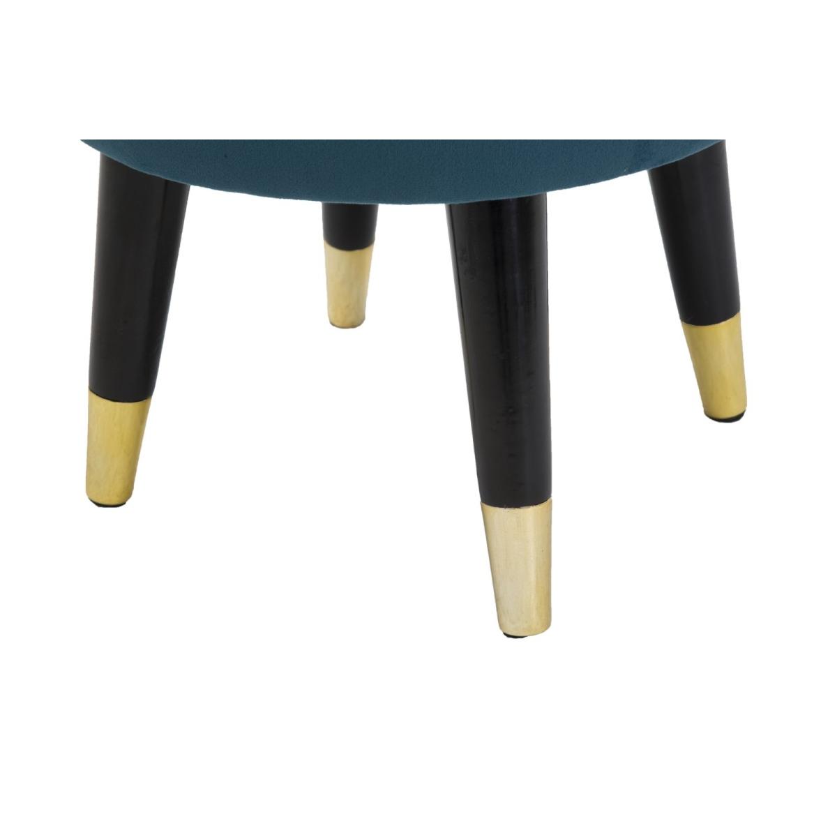 Sgabello paris ottanio gold