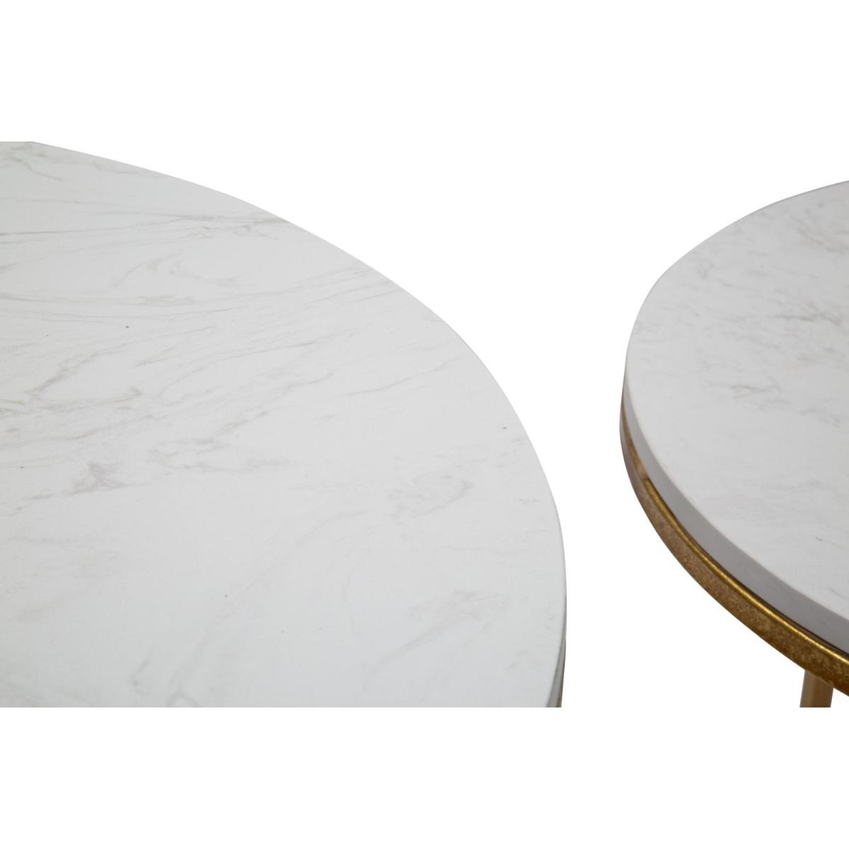 Tavolinetti simply marble coppia modello