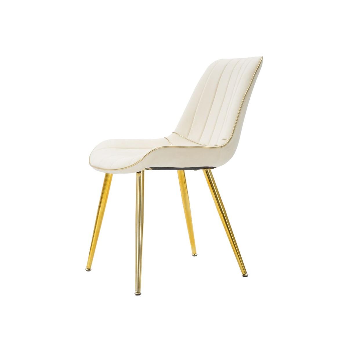 Sedia paris crema gold Set 2 pz