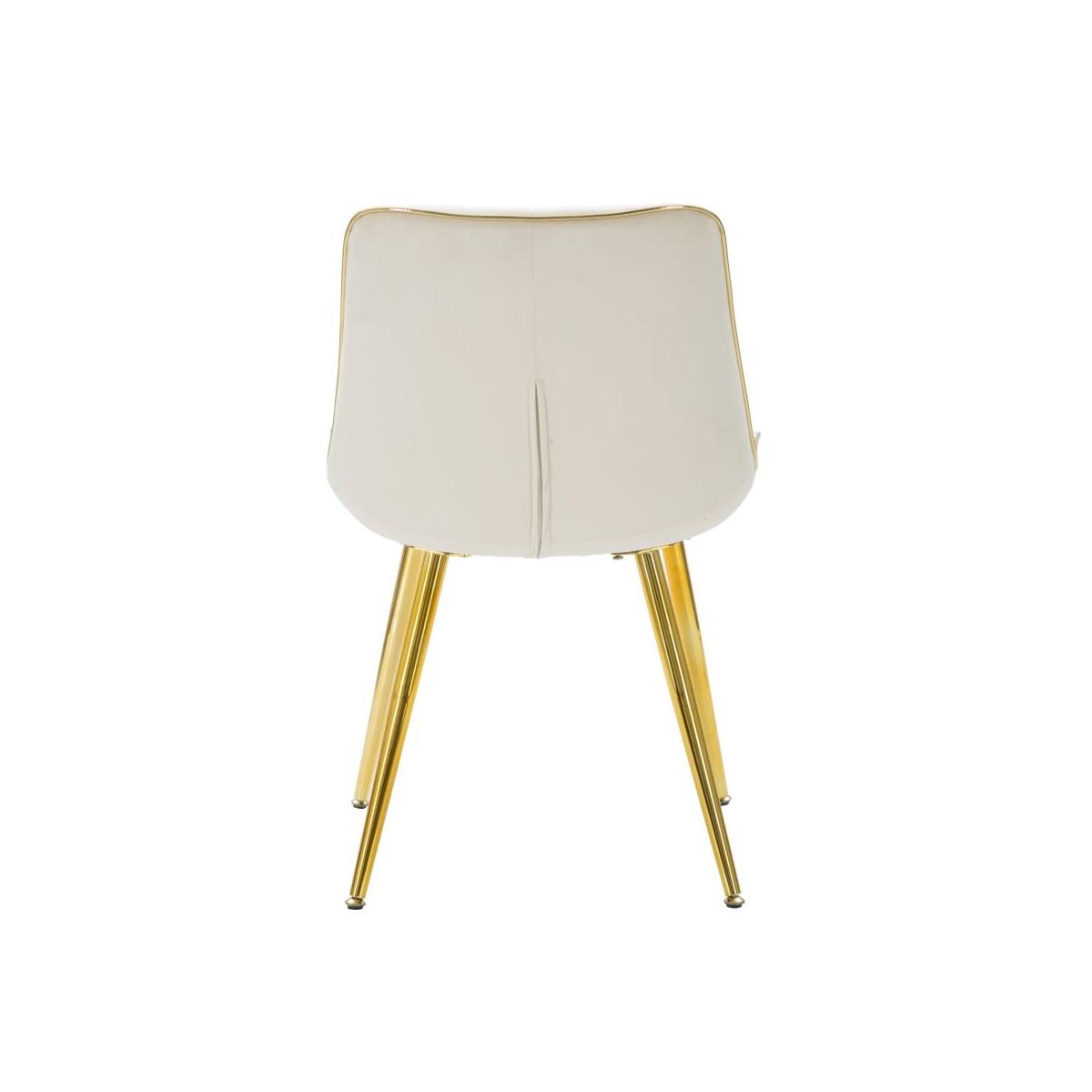 Sedia paris crema gold Set 2 pz