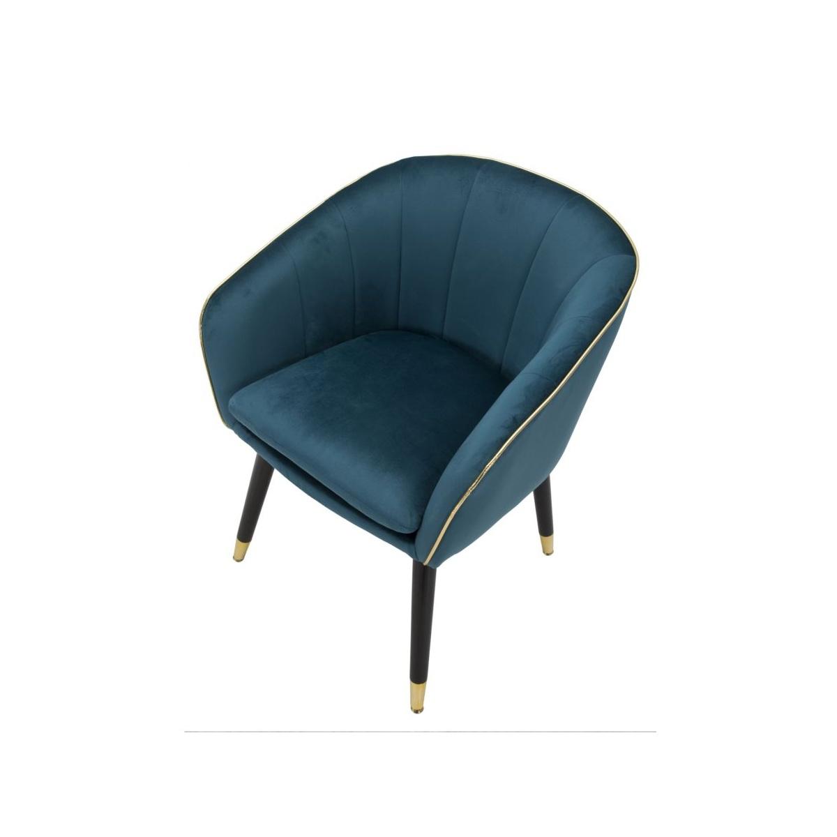 Poltrona paris ottanio gold 62 x 58 x 78 cm