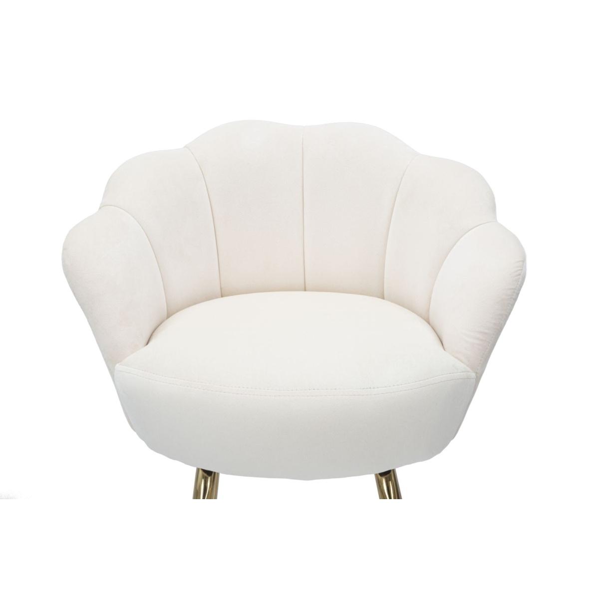 Sgabello bar vienna crema altezza seduta 55 x 53 x 110 cm