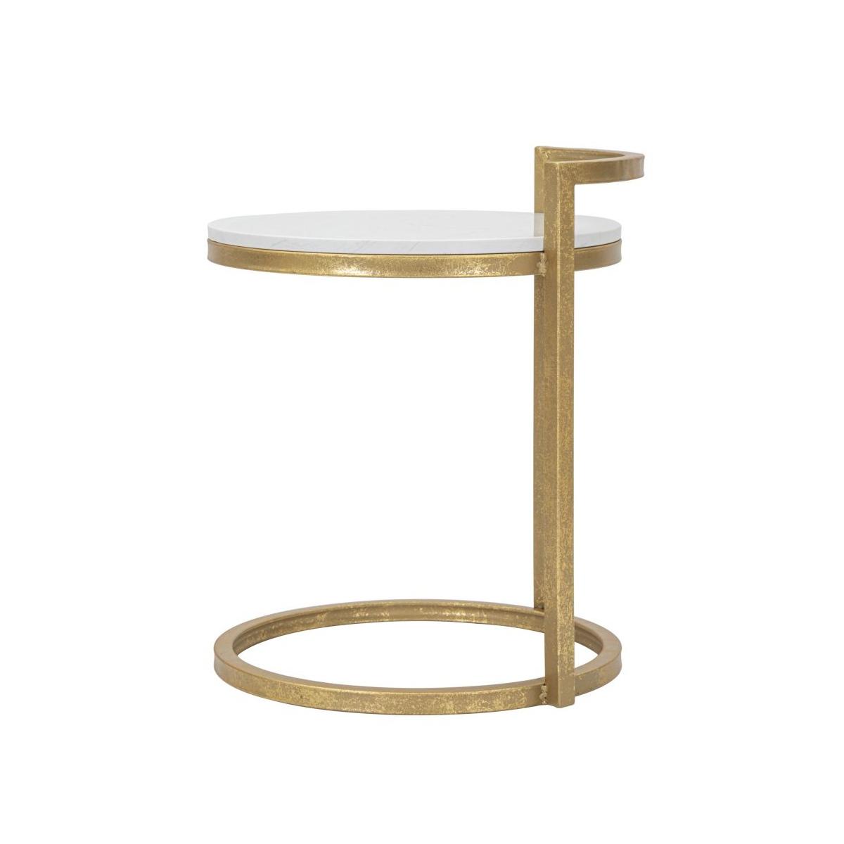 Tavolinetto round marble 40 x 43 x 50 cm