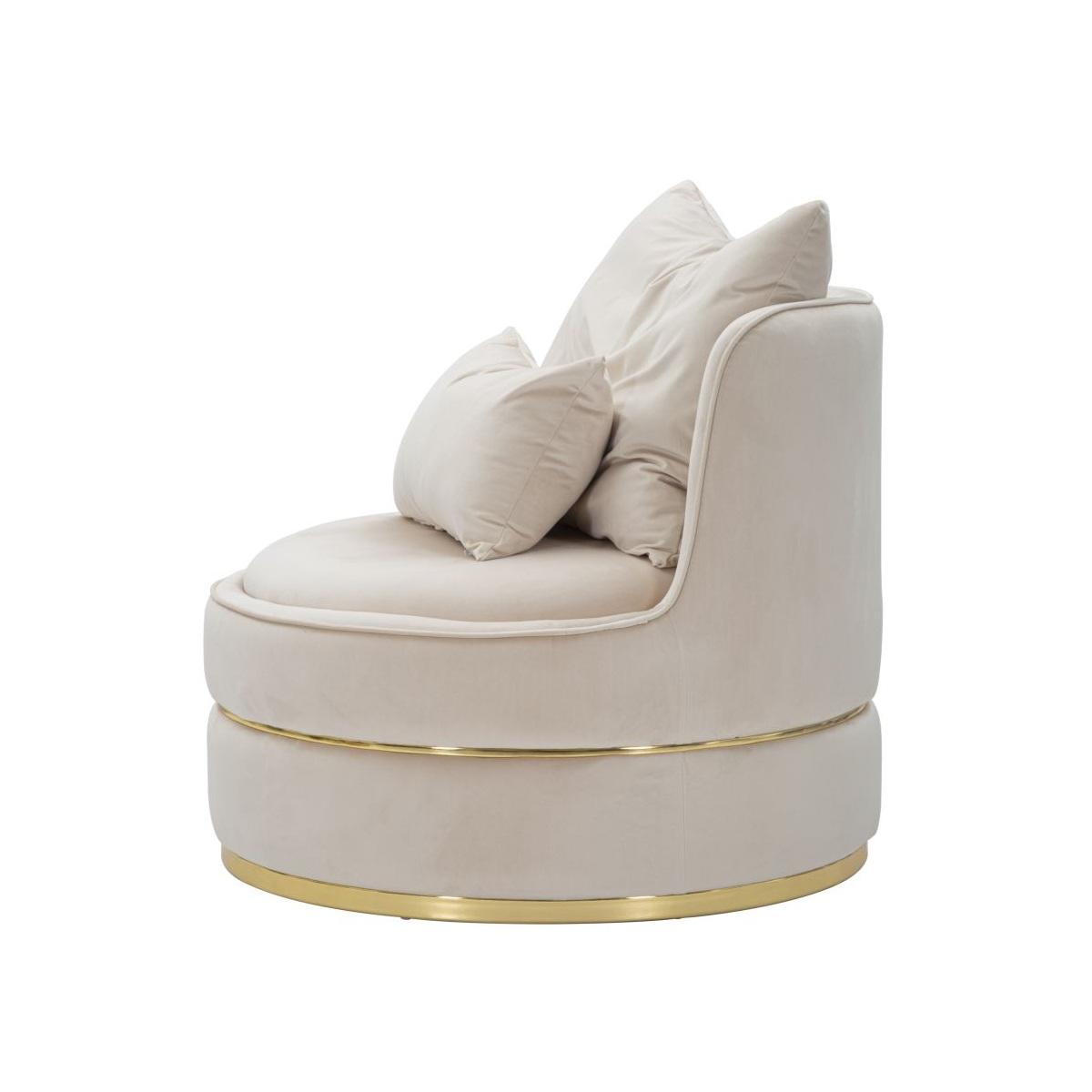 Poltrona paris space crema gold
