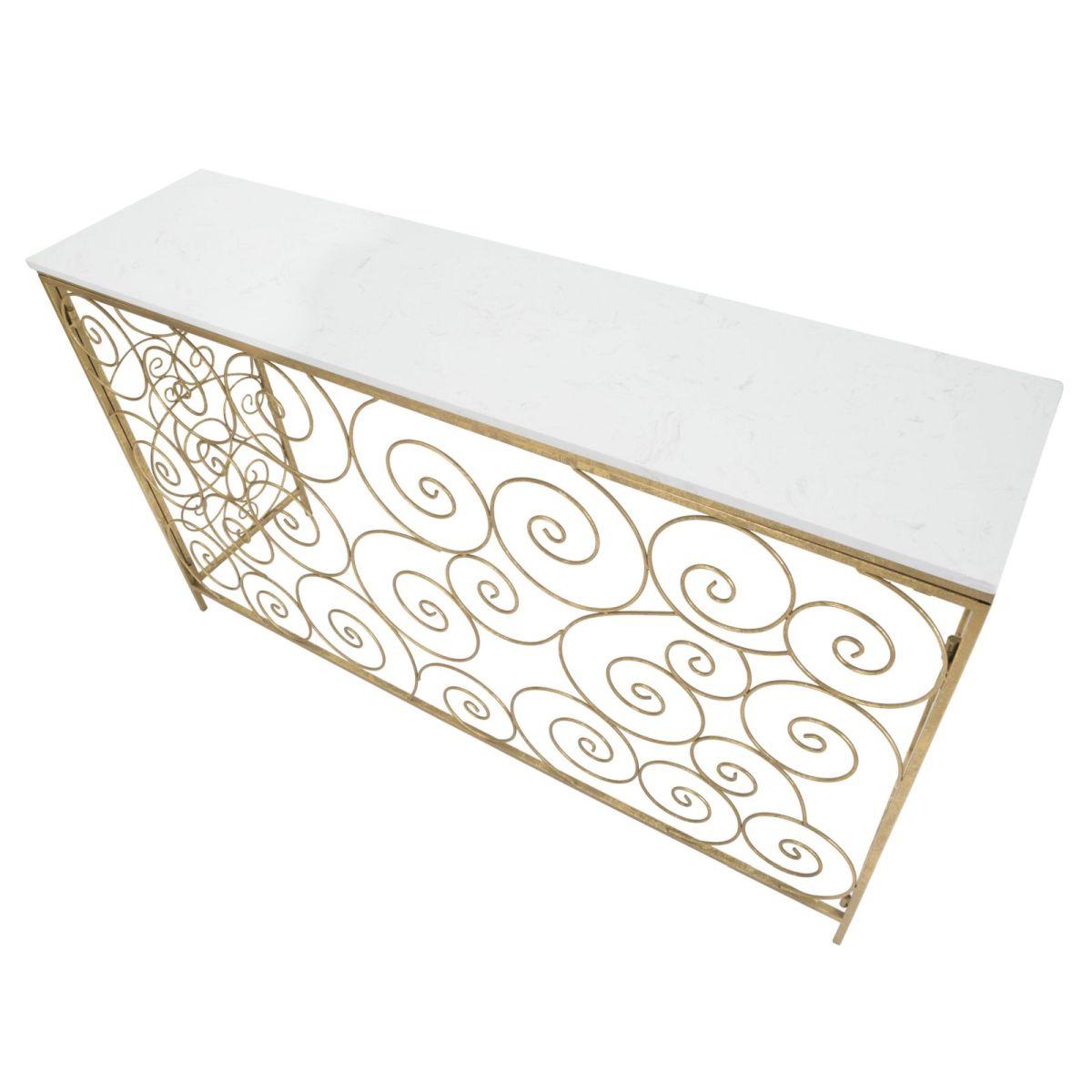 Consolle spiral 140 x 36 x 82 cm