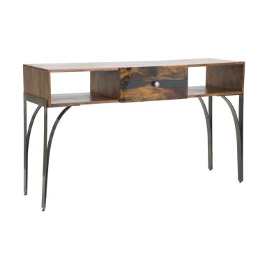 Consolle mustang legno di acacia nilotica 130 x 40 x 80 cm