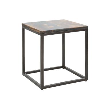 Tavolo da caffe mustang quadrato legno di acacia nilotica 40 x 40 x 45 cm