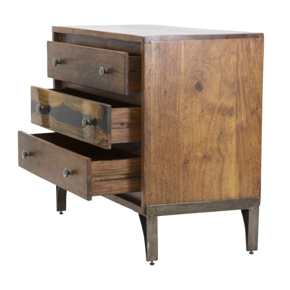 Como mustang legno di acacia nilotica 88 x 45 x 75 cm