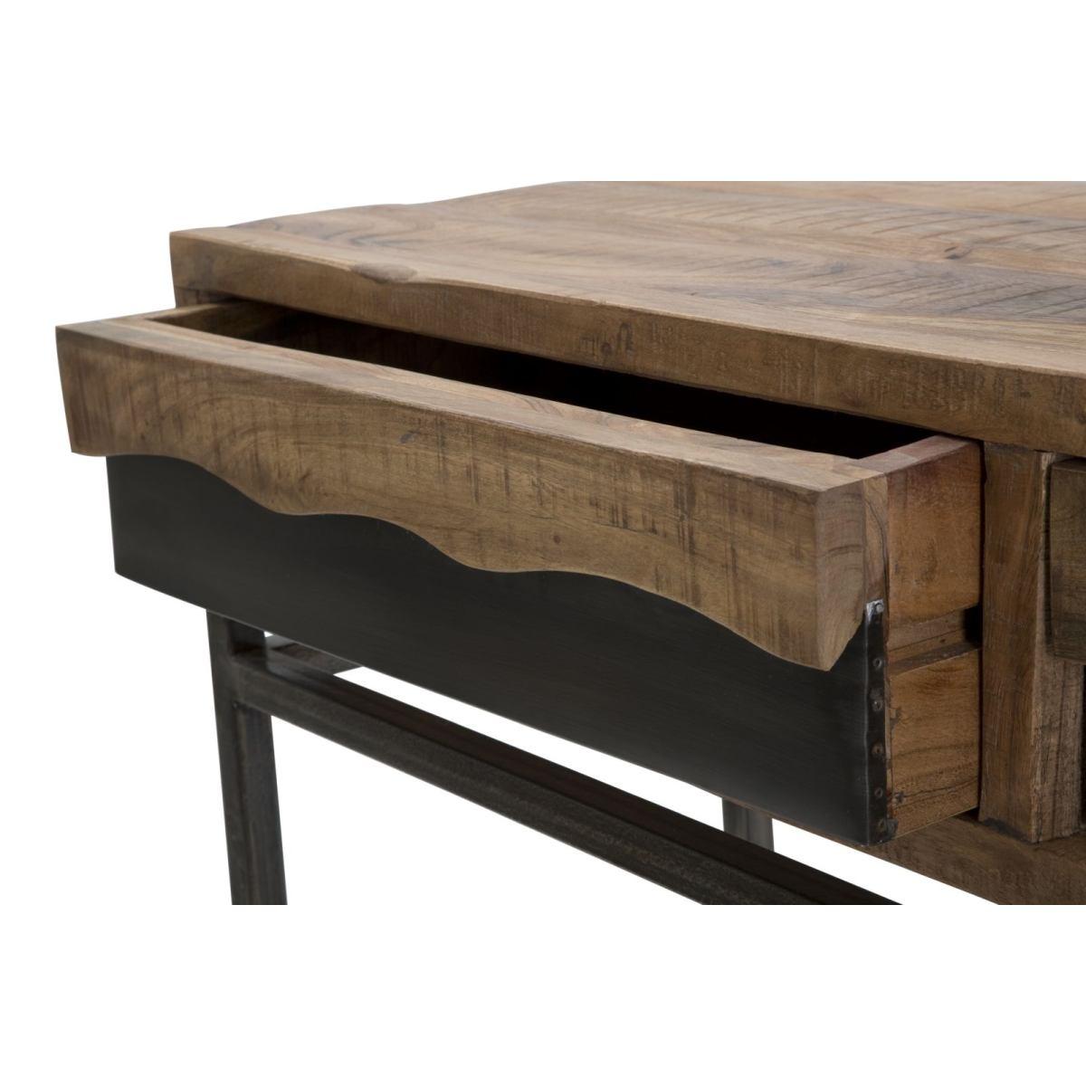 Consolle yellowstone legno di acacia nilotica 118 x 40 x 80 cm
