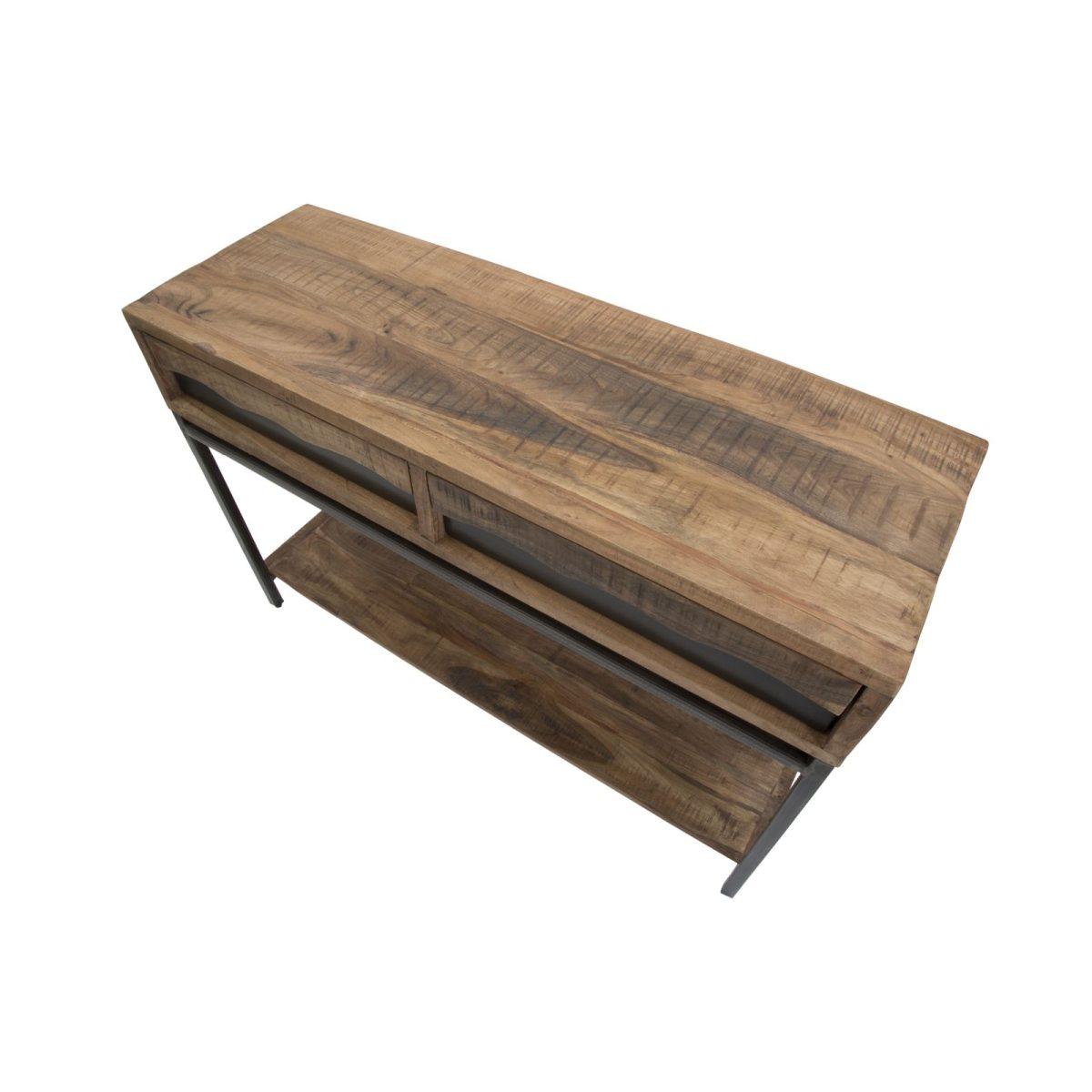 Consolle yellowstone legno di acacia nilotica 118 x 40 x 80 cm
