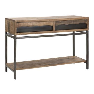 Consolle yellowstone legno di acacia nilotica 118 x 40 x 80 cm
