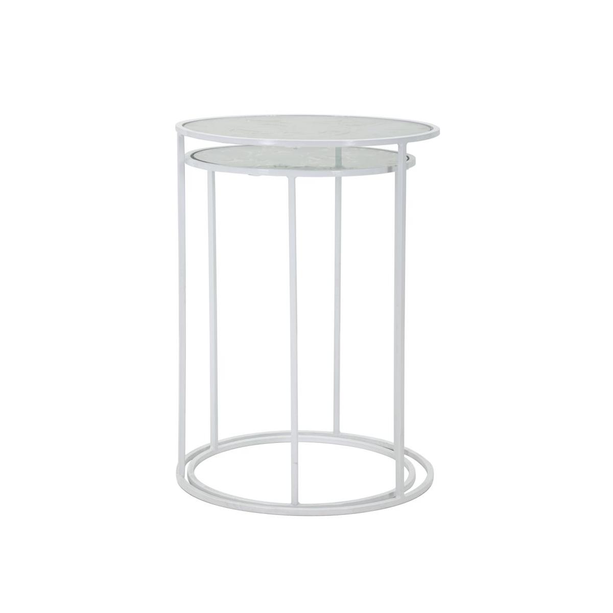 Tavolinetti white harts coppia