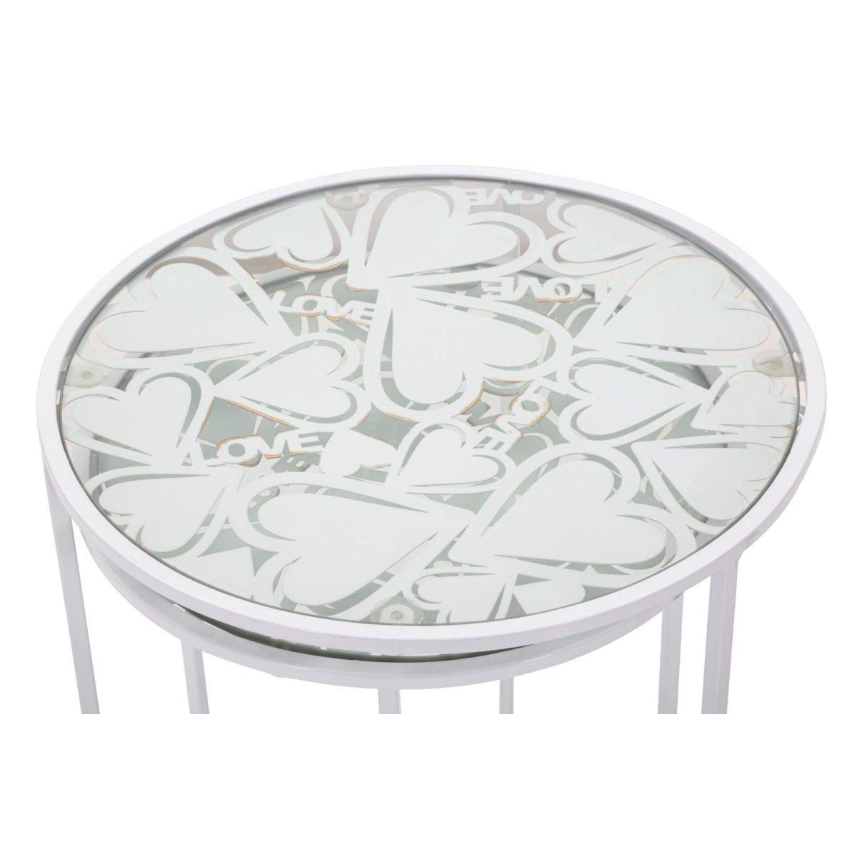 Tavolinetti white harts coppia