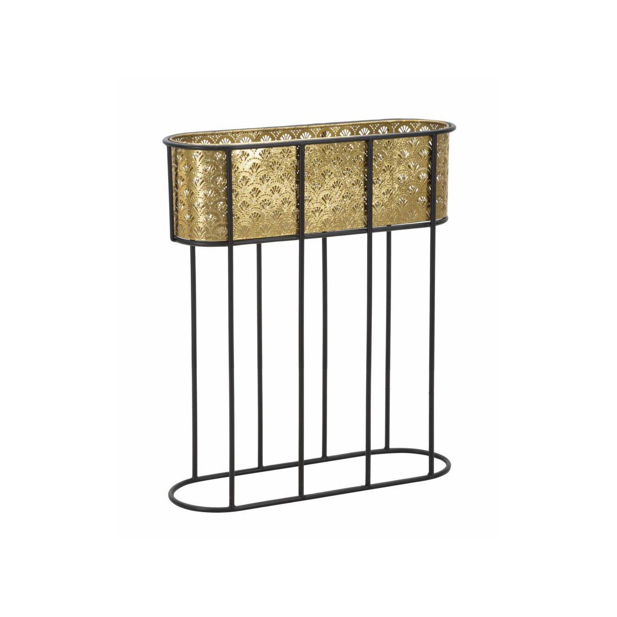 Porta vasi oval 60 x 20 x 70 cm