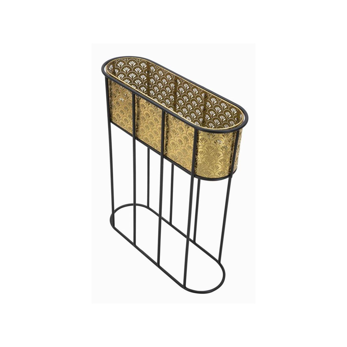 Porta vasi oval 60 x 20 x 70 cm