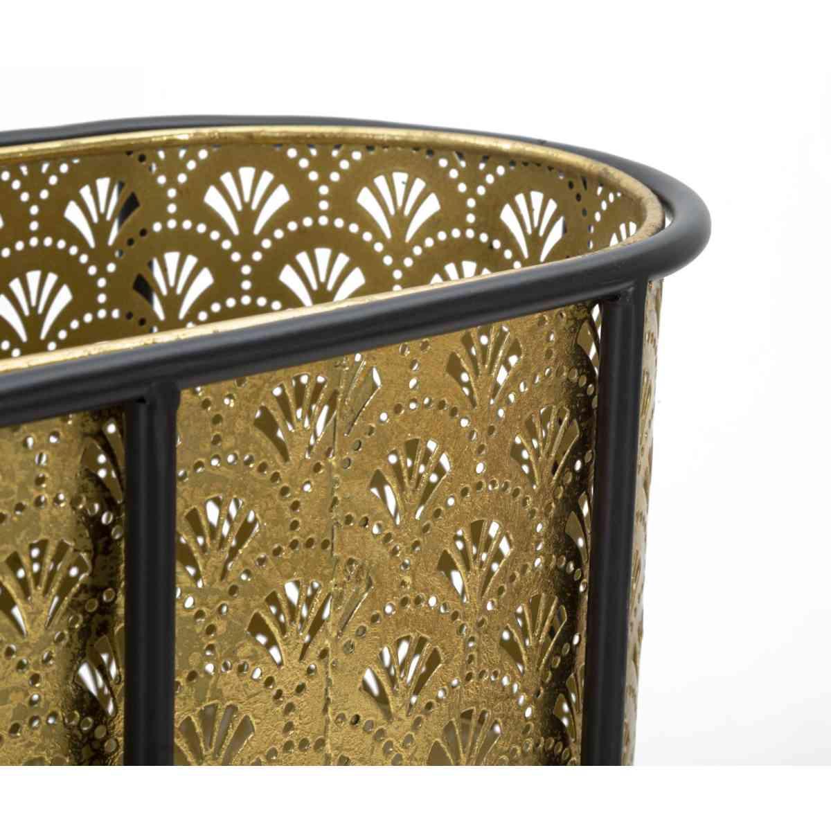 Porta vasi oval 60 x 20 x 70 cm