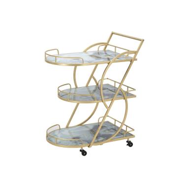 Carrello marble glass mix 71 x 45,5 x 84,5 cm