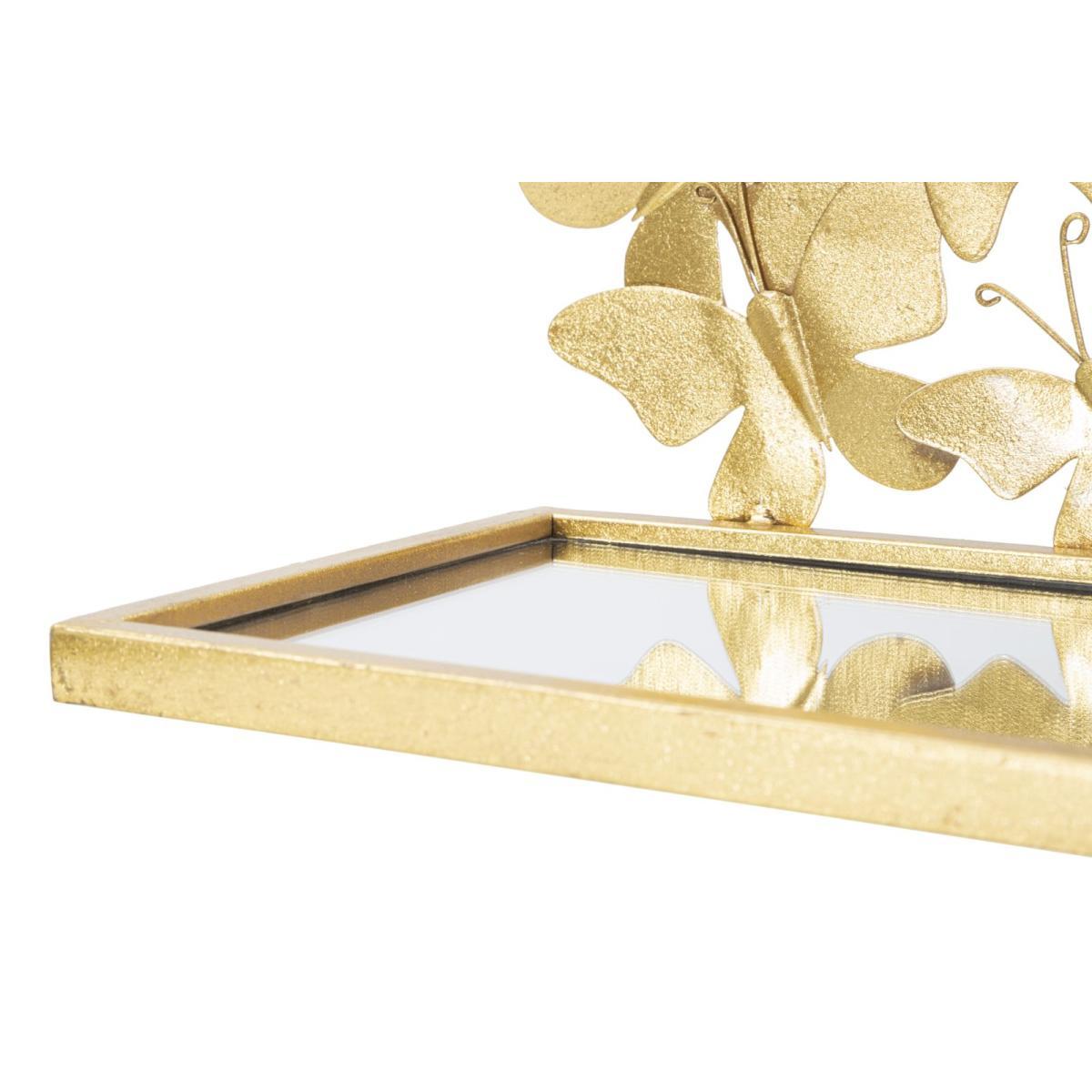 Comodino mensola butterflies coppia 43 x 19,2 x 16,5 cm