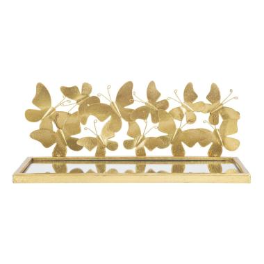 Comodino mensola butterflies coppia 43 x 19,2 x 16,5 cm