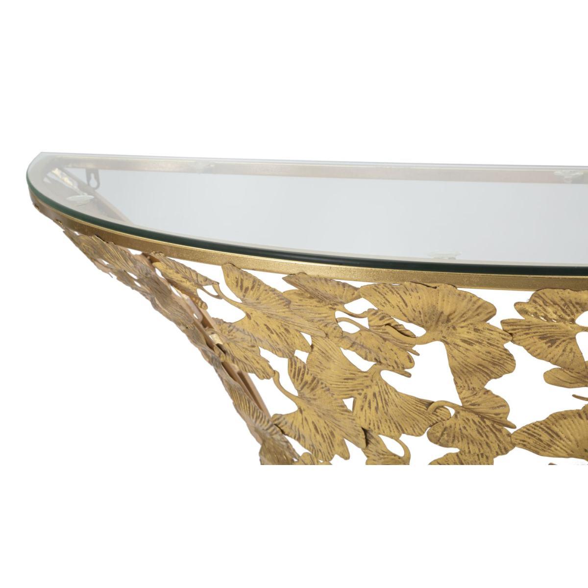 Consolle sospesa foglie 120 x 40,5 x 37,2 cm