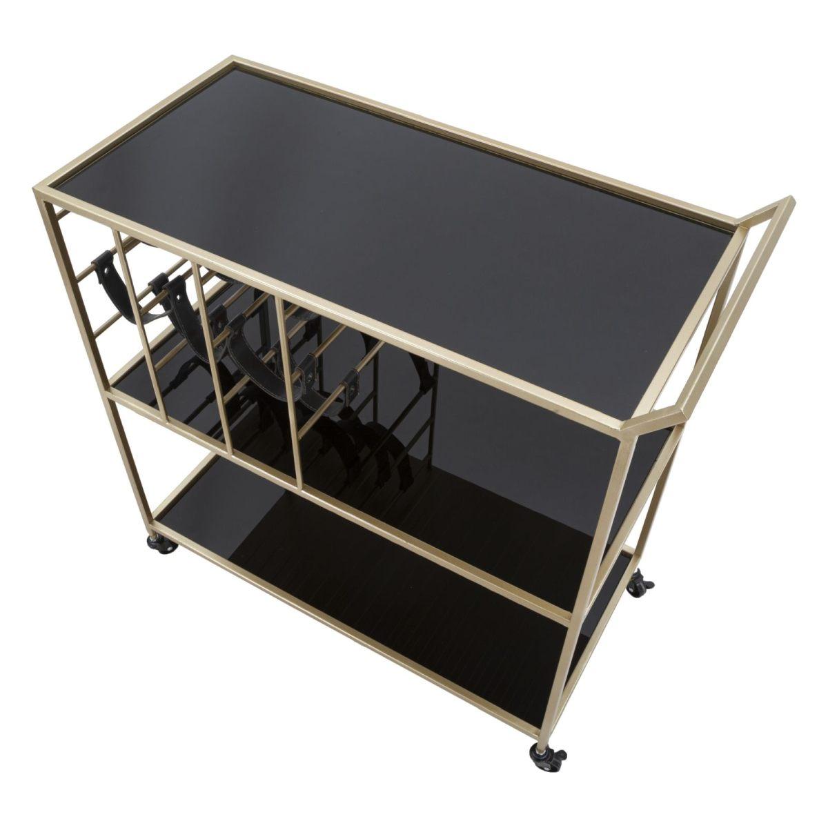 Carrello black string 79 x 39,5 x 82 cm