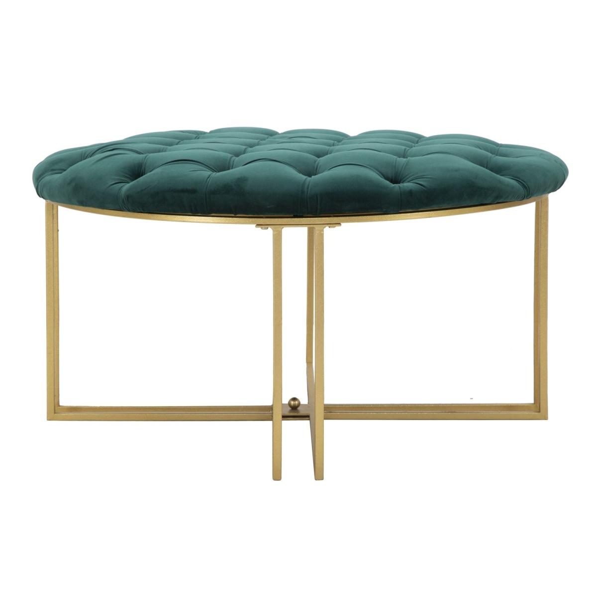 Pouf verde modello x
