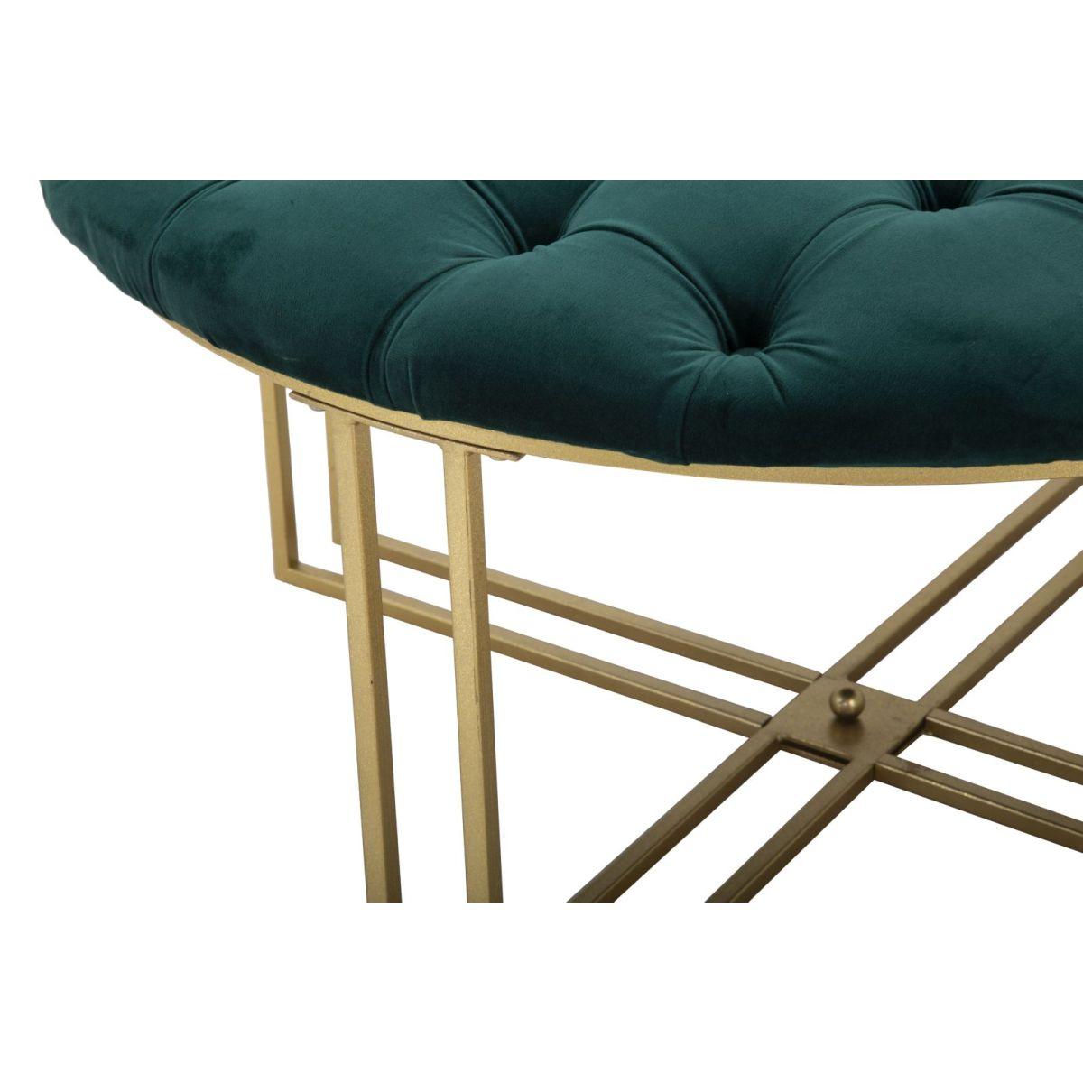 Pouf verde modello x