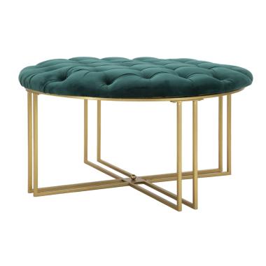 Pouf verde modello x