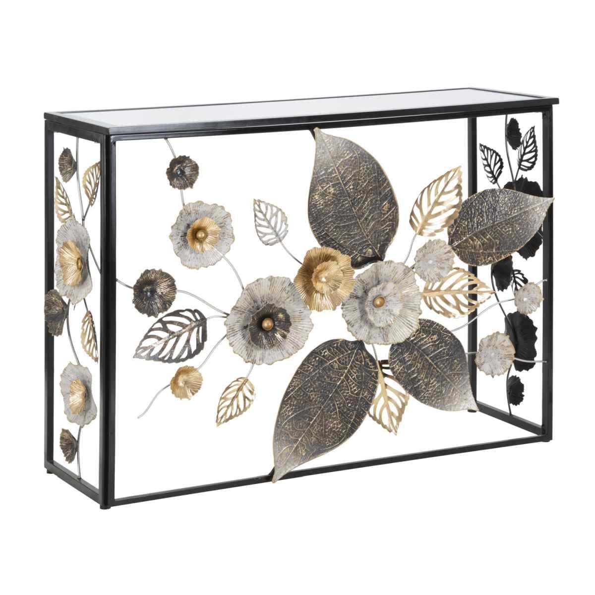 Consolle glam dark 112 x 42 x 80 cm