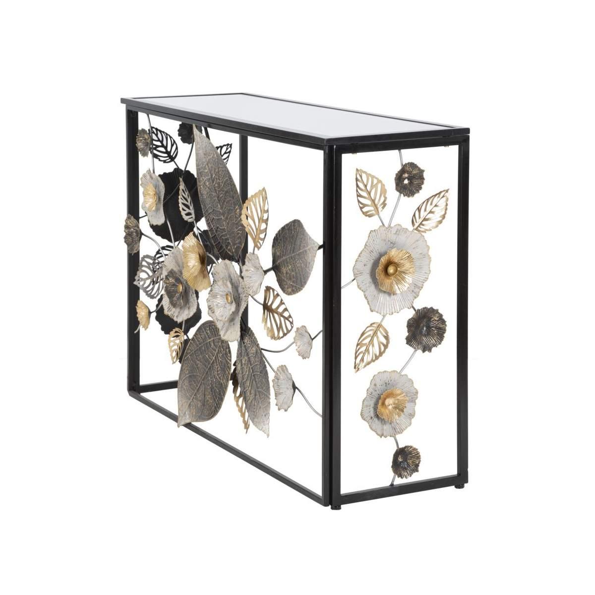 Consolle glam dark 112 x 42 x 80 cm