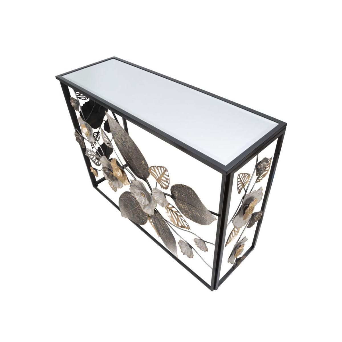 Consolle glam dark 112 x 42 x 80 cm