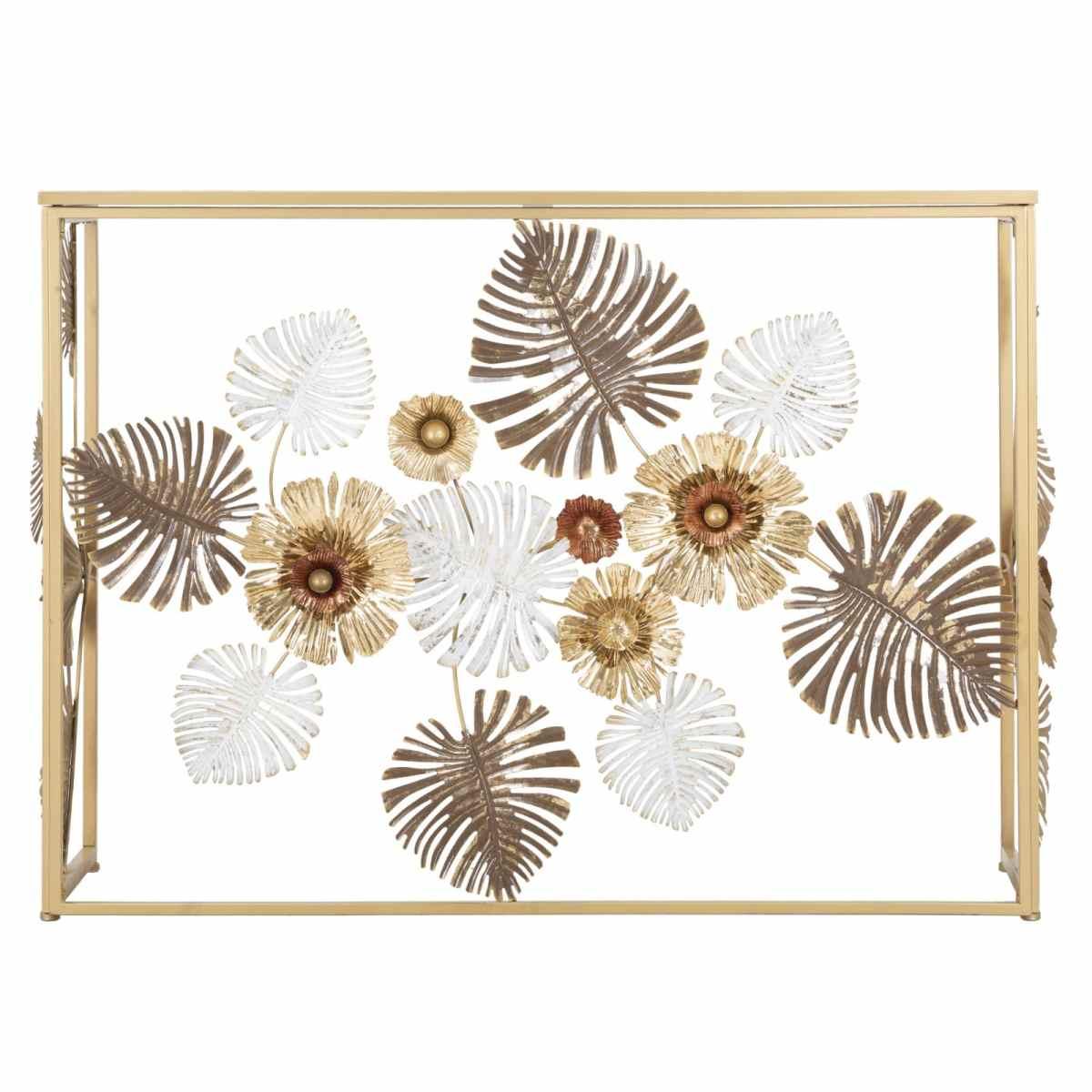 Consolle glam floris 113 x 40 x 80 cm