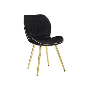 Sedia paris space nera gold Set 2 pz