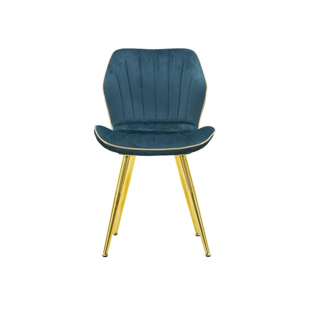 Sedia paris space ottanio gold Set 2 pz