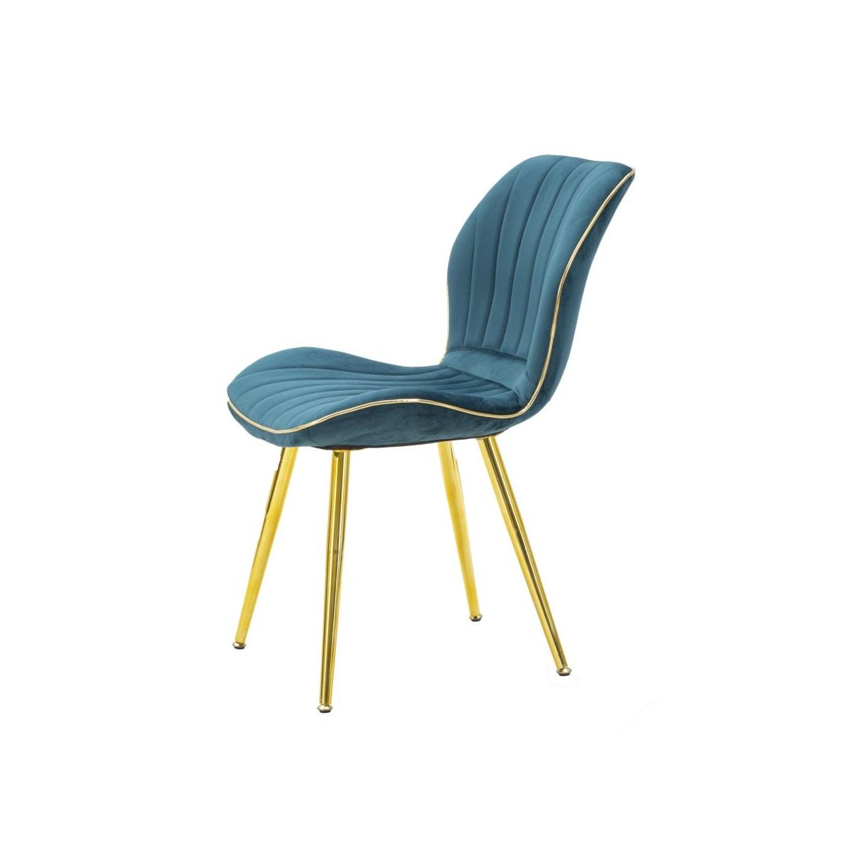 Sedia paris space ottanio gold Set 2 pz
