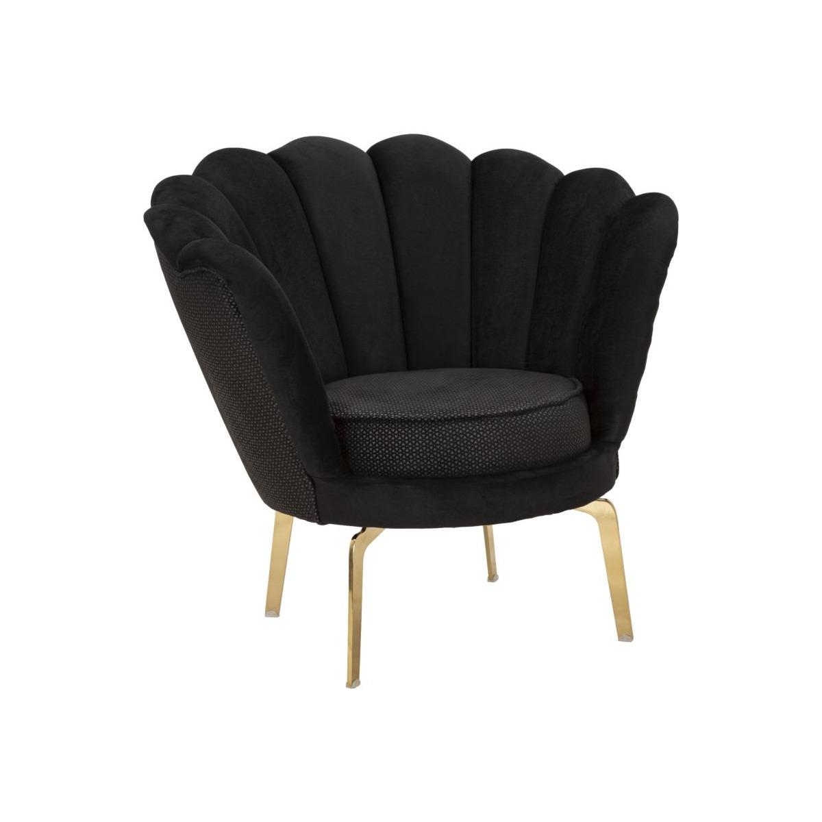 Poltrona vienna plus nera 83 x 76 x 78 cm