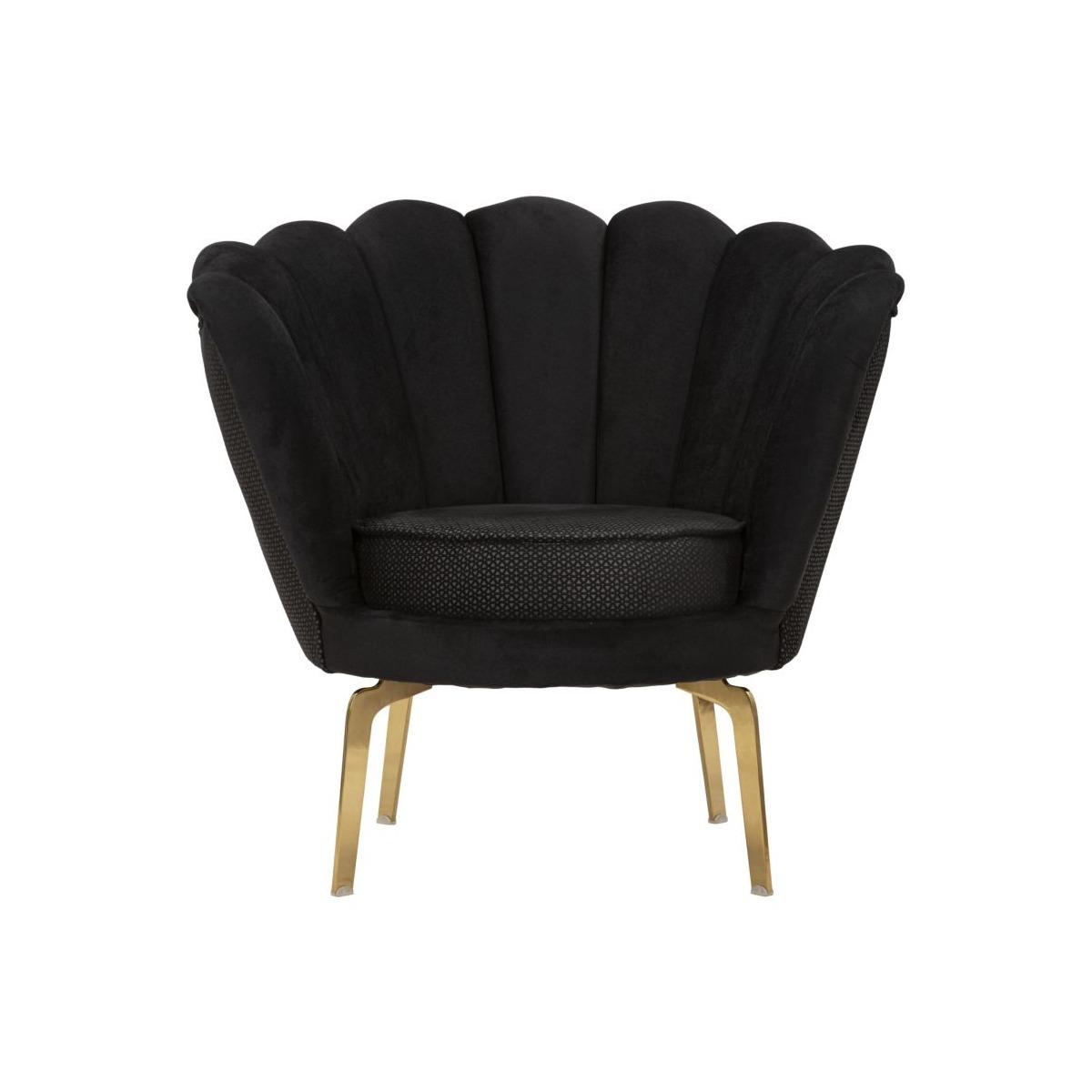 Poltrona vienna plus nera 83 x 76 x 78 cm