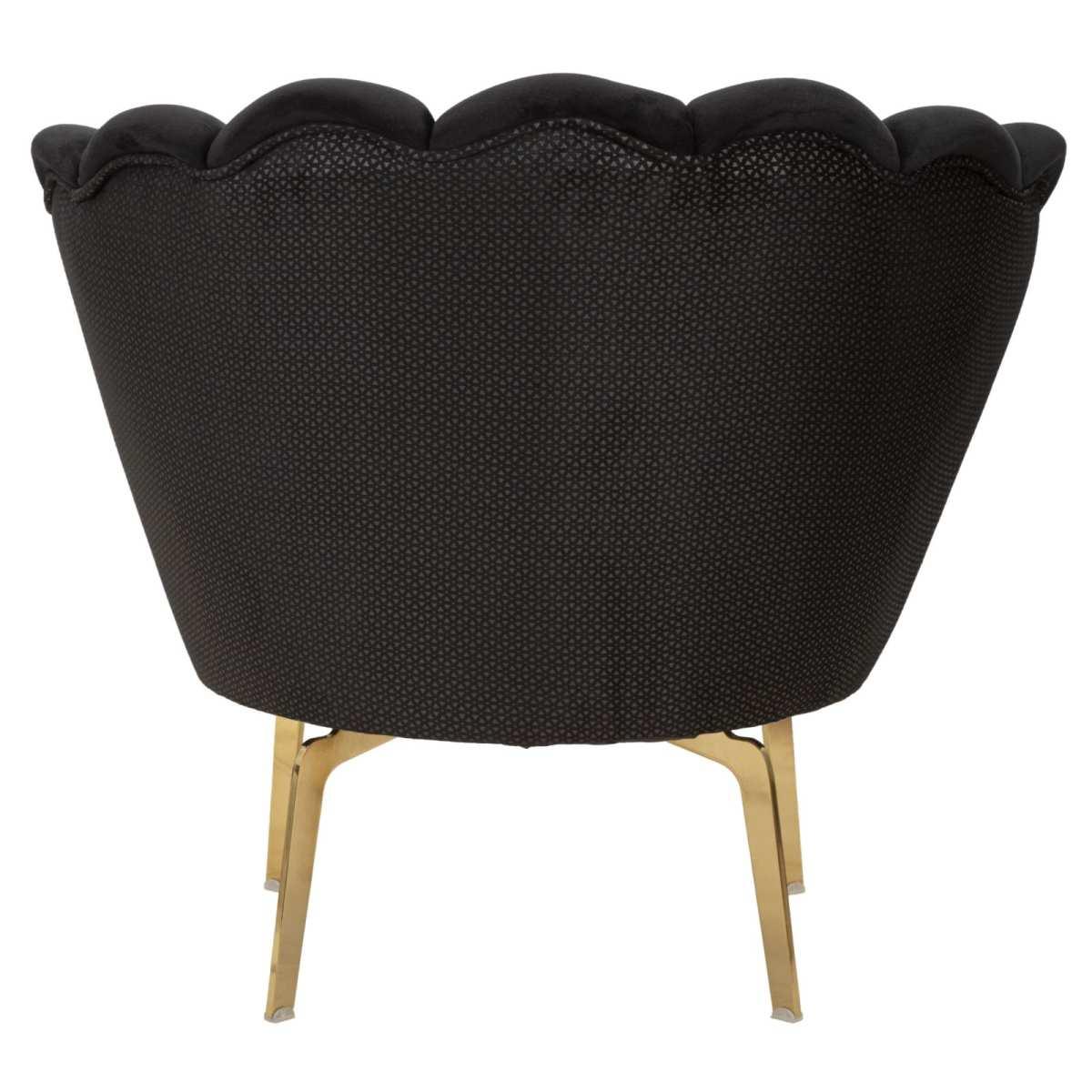 Poltrona vienna plus nera 83 x 76 x 78 cm