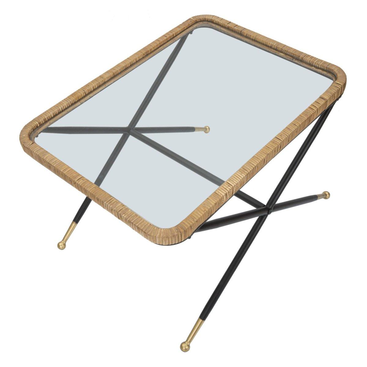 Tavolo da caffe saint barth rett 70 x 50 x 45 cm