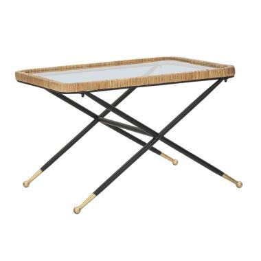 Tavolo da caffe saint barth rett 70 x 50 x 45 cm