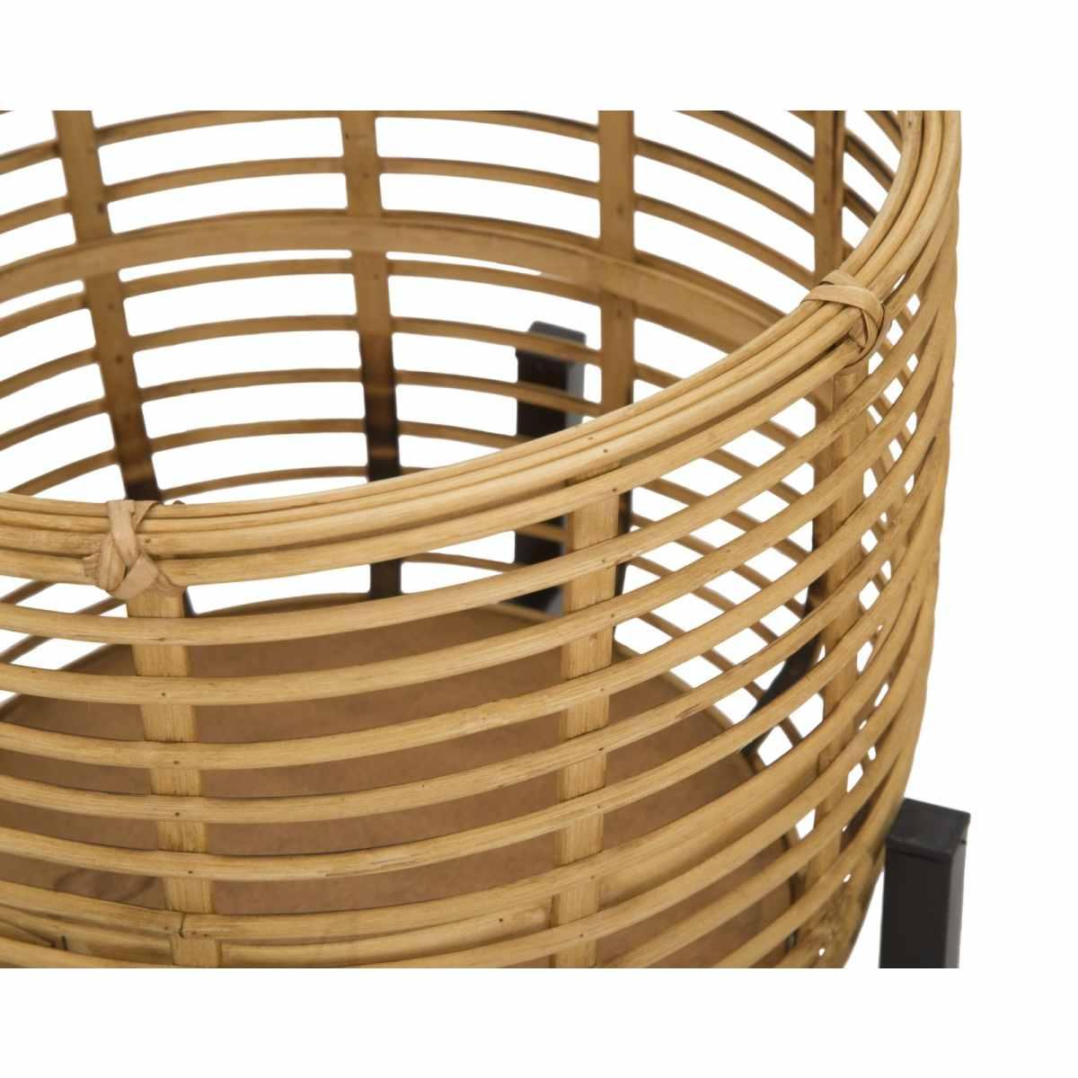 Porta vasi rattan coppia