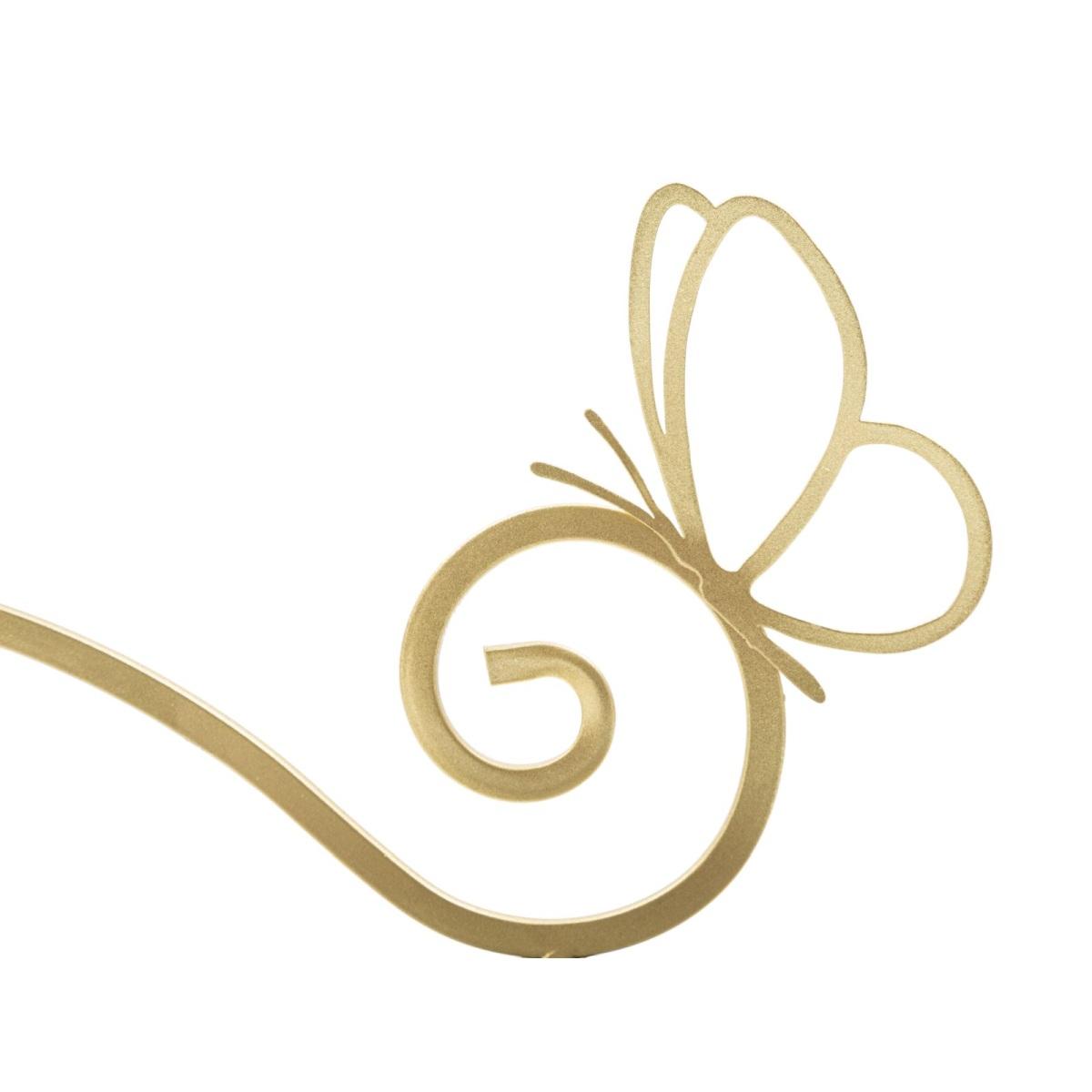 Comodino mensola butterfly coppia 41,5 x 18 x 21 cm