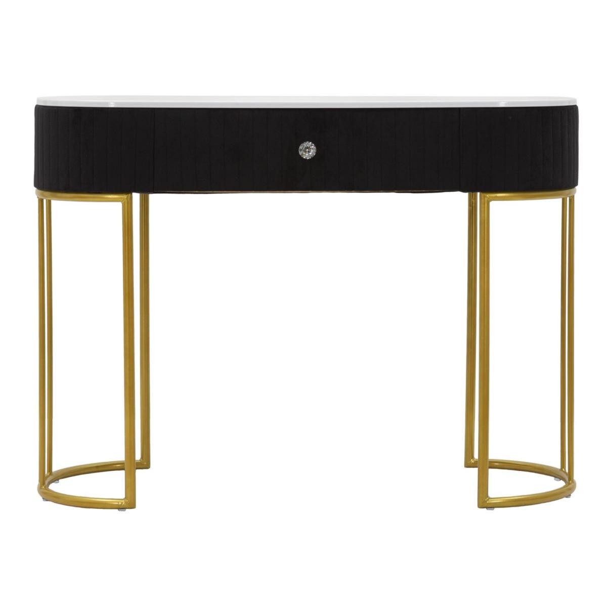 Consolle montpellier nera 100 x 43 x 74 cm