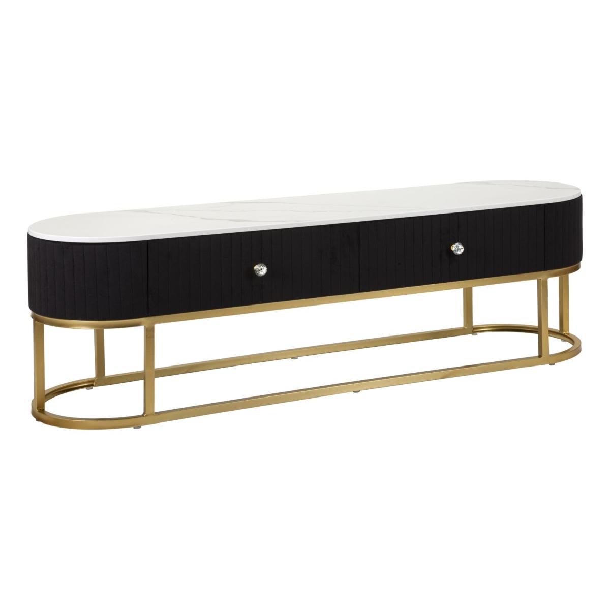 Porta tv montpellier nero 150 x 42 x 45 cm
