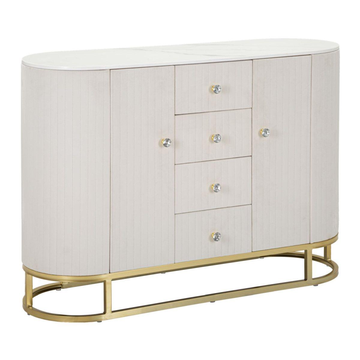 Mobile montpellier crema 120 x 40 x 85 cm