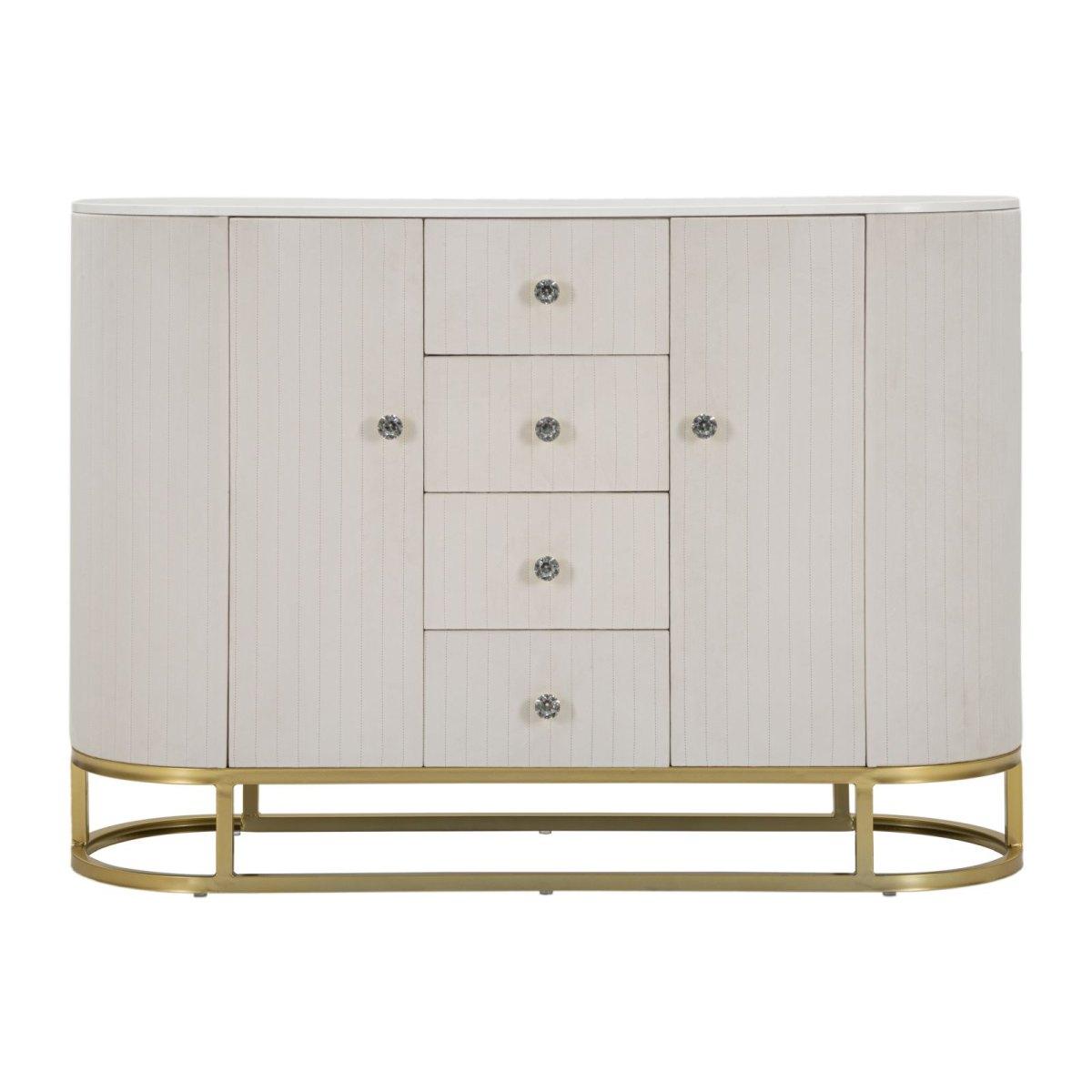 Mobile montpellier crema 120 x 40 x 85 cm