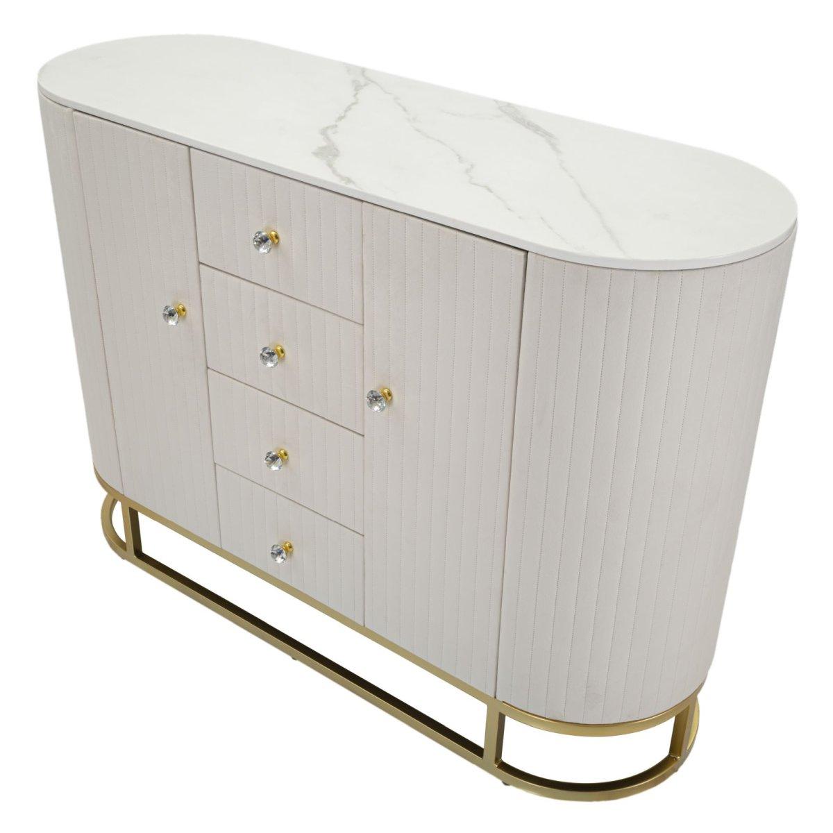 Mobile montpellier crema 120 x 40 x 85 cm