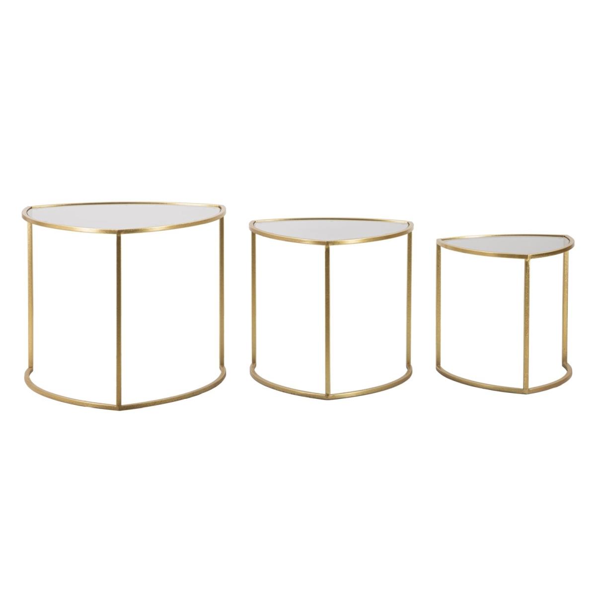 Tavolinetti da caffe triangle Set 3 pz