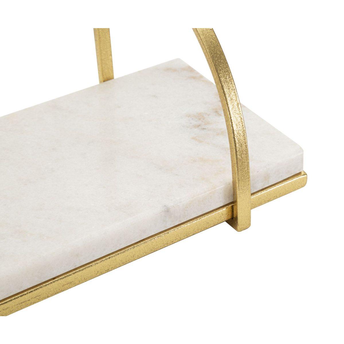 Mensola da muro marble 40 x 16 x 18 cm